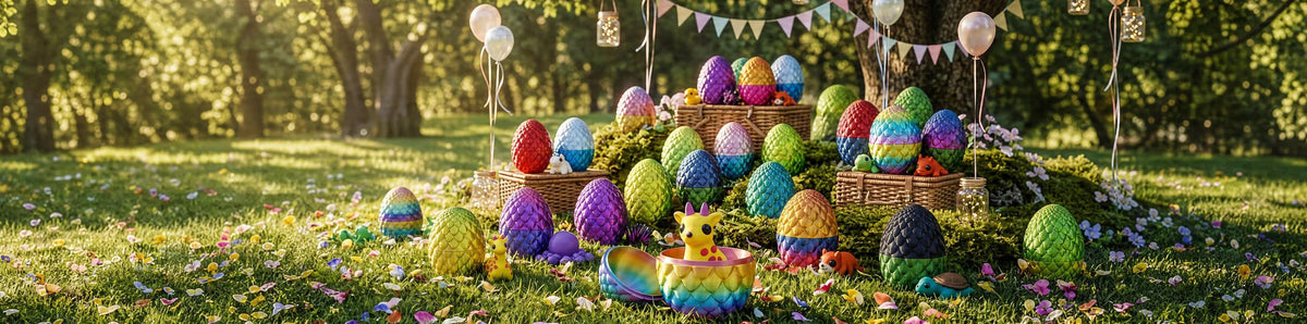 3D Printed Dragon Eggs