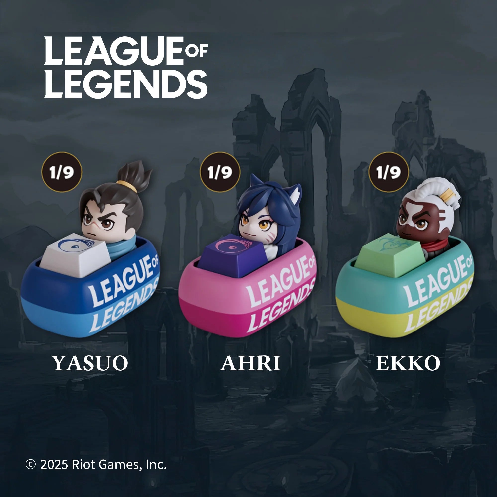 League of Legends character toy set
