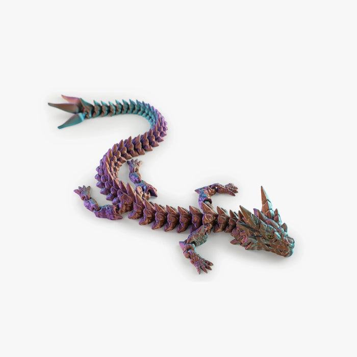 Colorful 3D Printed Articulated Dragon