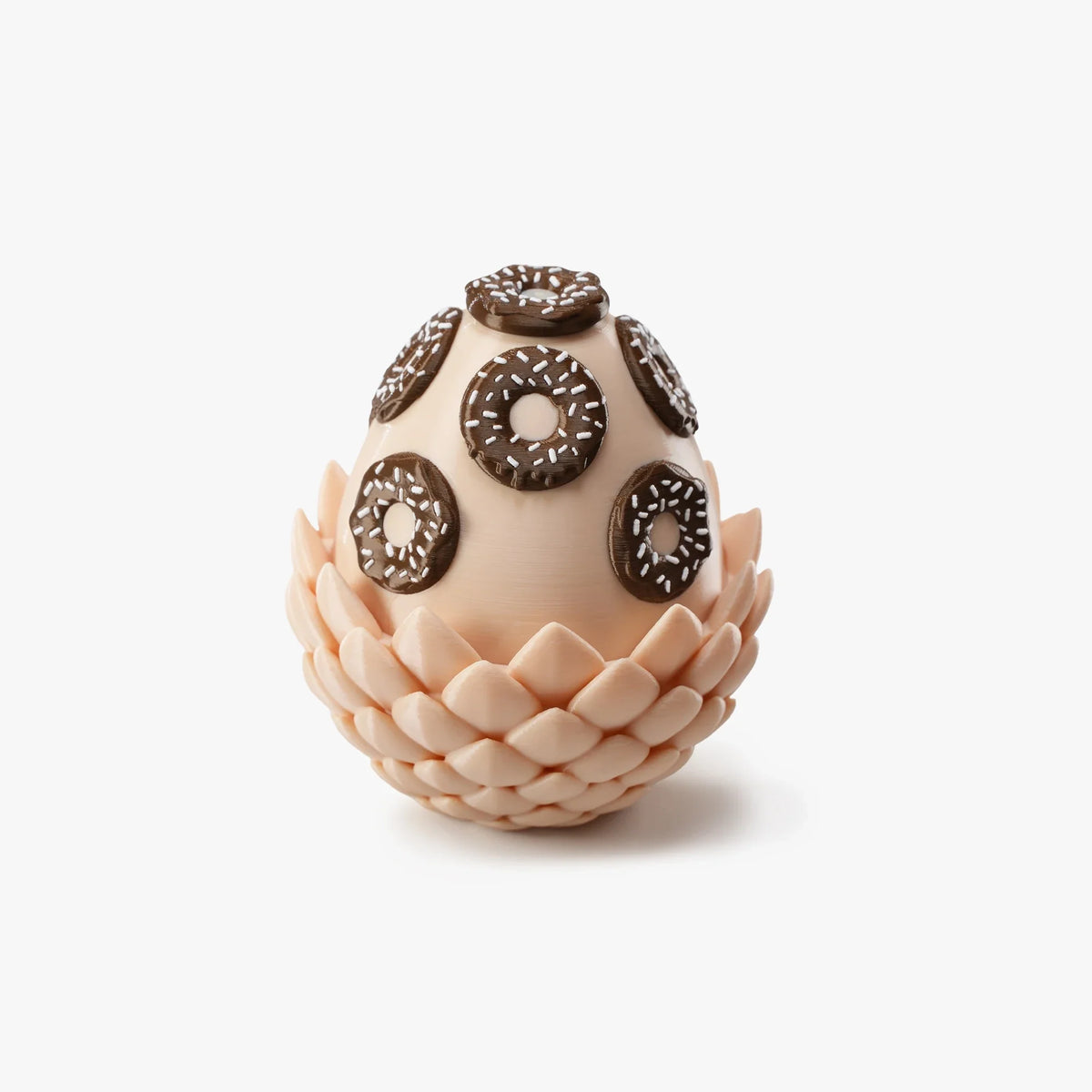 Donut 3D Printed Dragon Egg