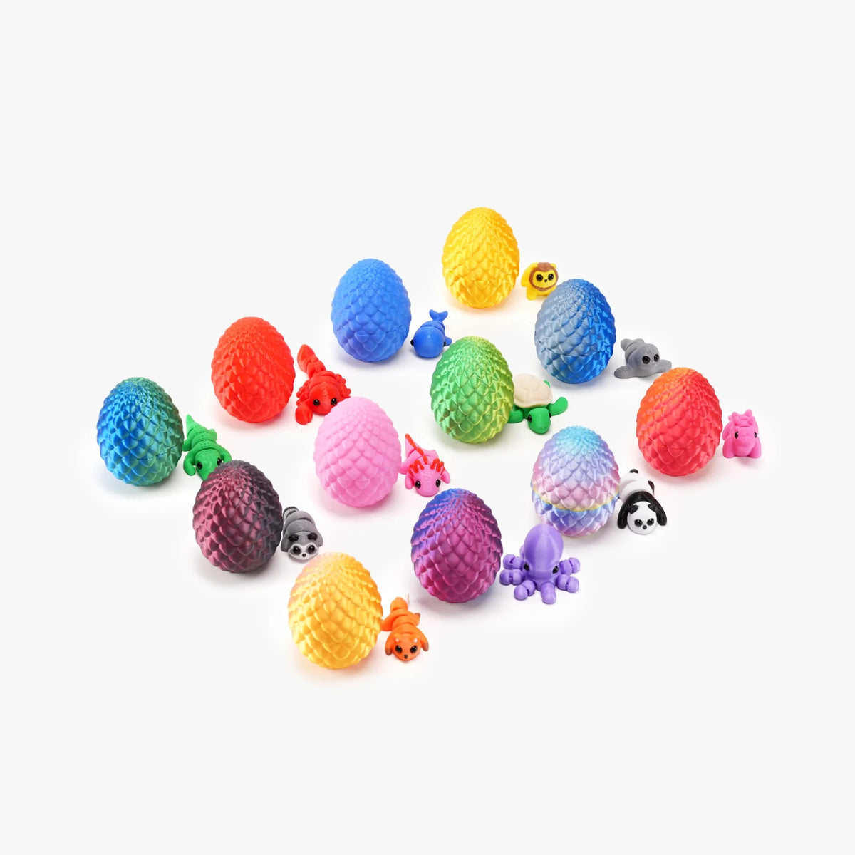 3D Printed Surprise Eggs(12Pcs)