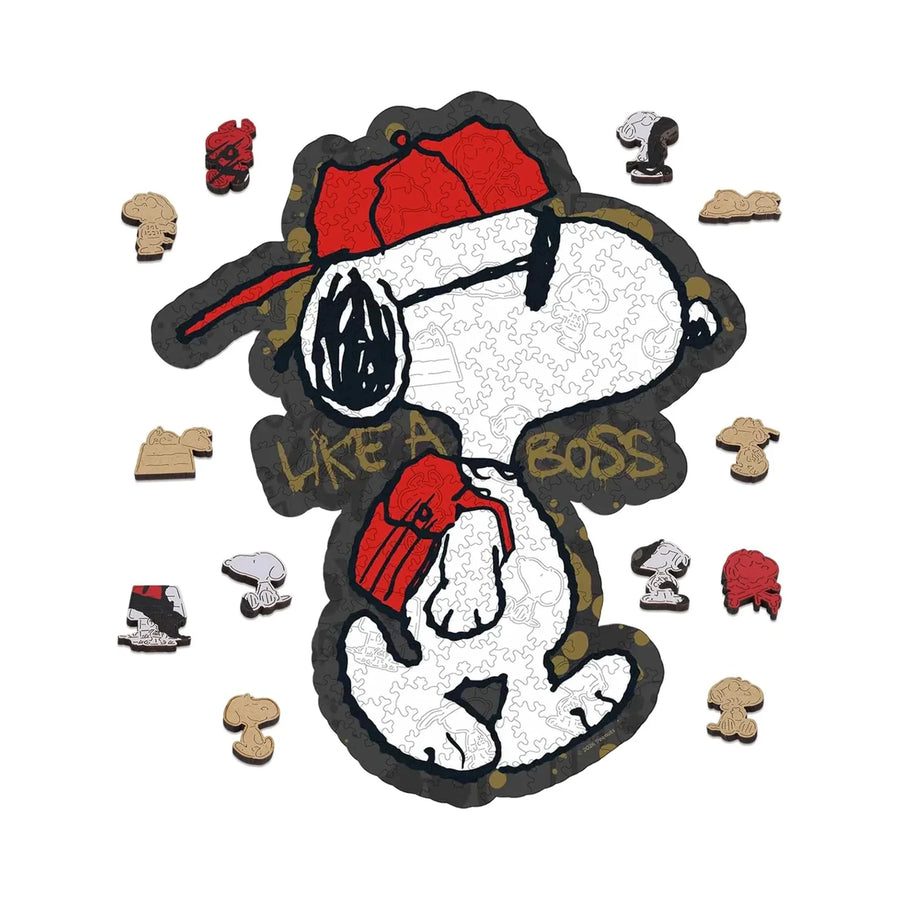 Dřevěné puzzle Joe Cool