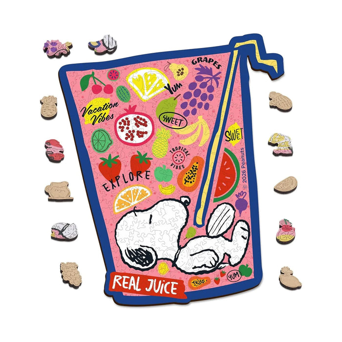 Peanuts Snoopy Real Juice Puzzle