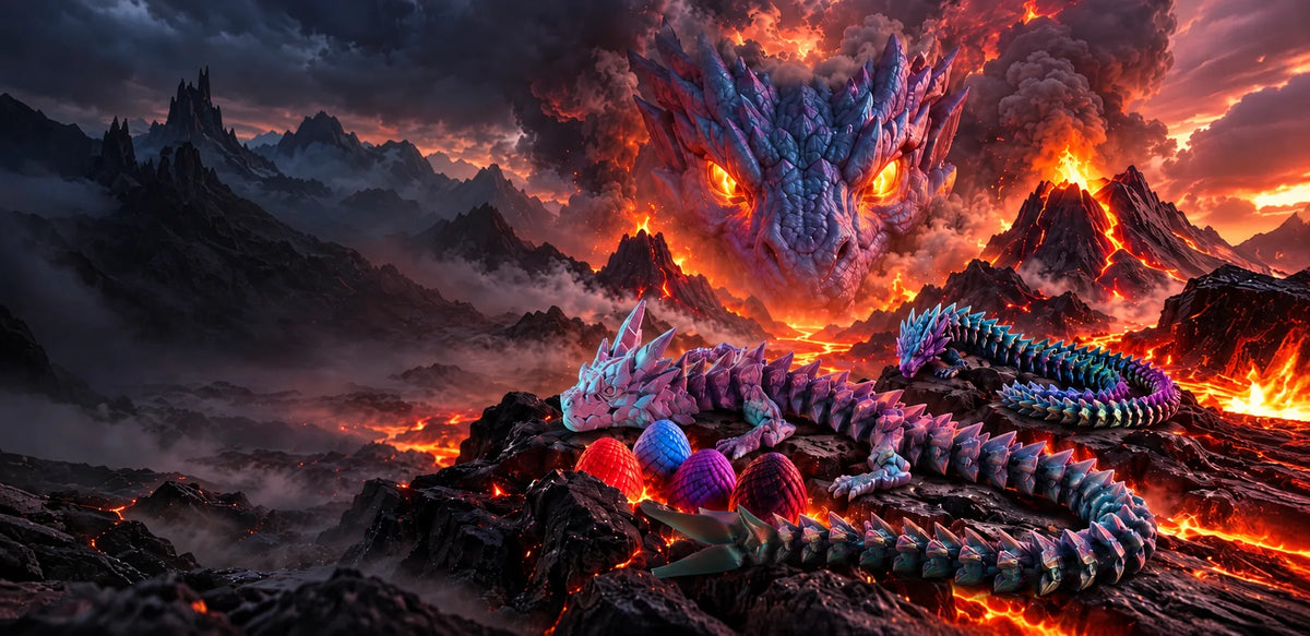 Command Your
3D Printed Dragon