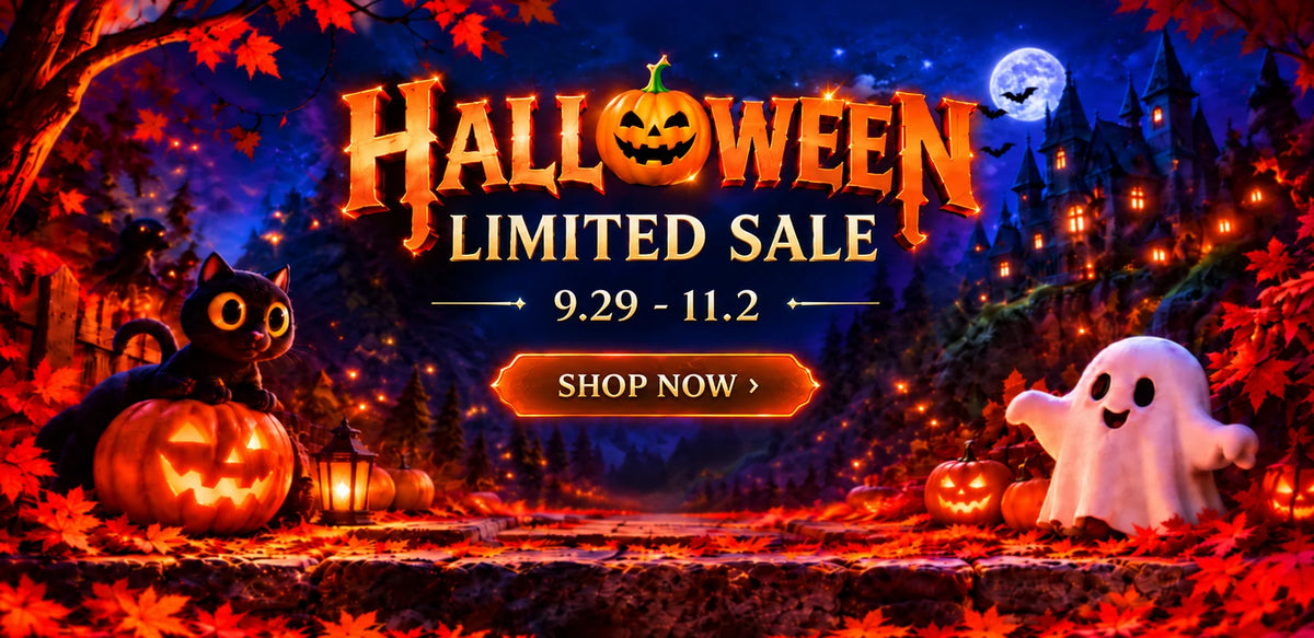 Halloween Limited Sale 9.29 - 11.2, Shop Now