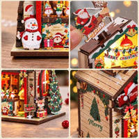 Christmas House Fridge Magnet