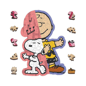 Snoopy Let's Dance Wooden Puzzle