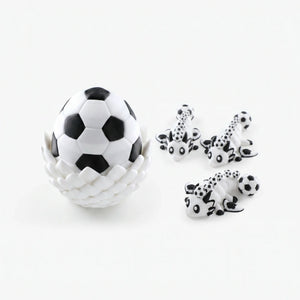 Articulated Soccer Football Dragon and Egg