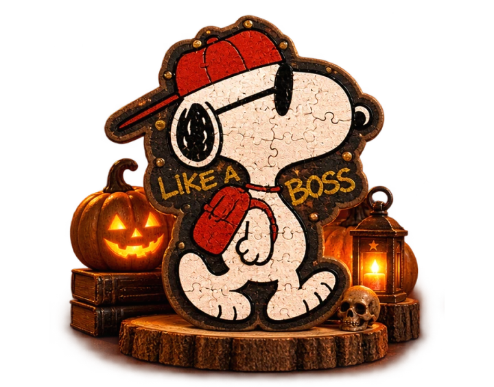 Joe Cool Wooden Puzzle