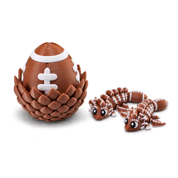 Articulated American Baseball Dragon Egg