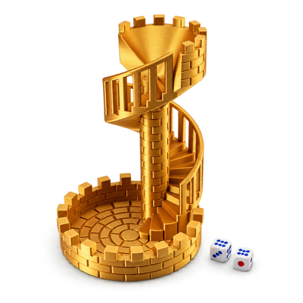 Dice Spiral Staircase Castle Dice Tower