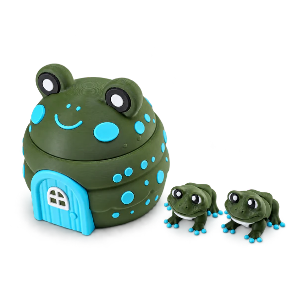 Articulated Frog House Storage Box
