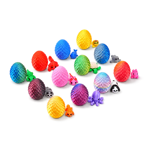 3D Printed Surprise Eggs(12Pcs)