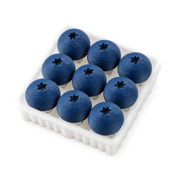 3D Printed Blueberry Sphere Clicker Fidget